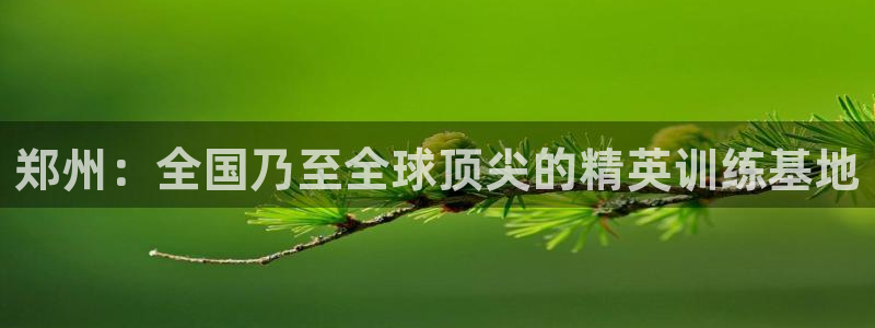 利记官网下载平台是正规平台吗安全吗:郑州:全国乃至全球顶尖的