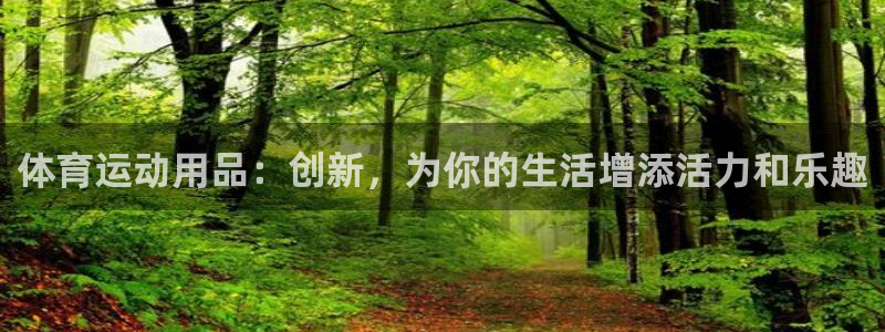 利记官方正版app集团:体育运动用品:创新,为你的生活增添活